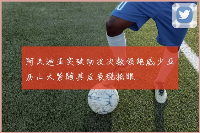 阿夫迪亚突破助攻次数领跑威少亚历山大紧随其后表现抢眼
